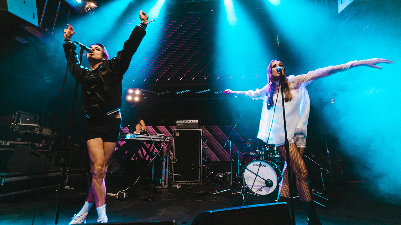 Confidence Man performing at BIGSOUND