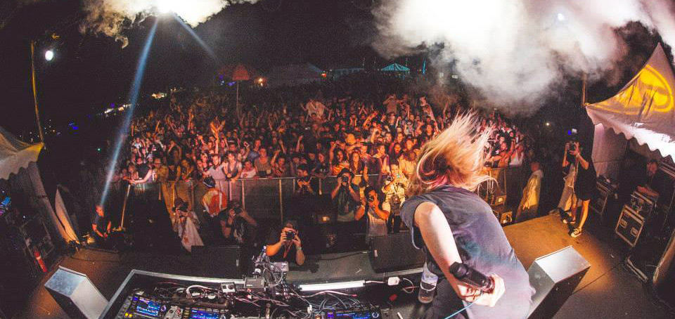 Festival scene